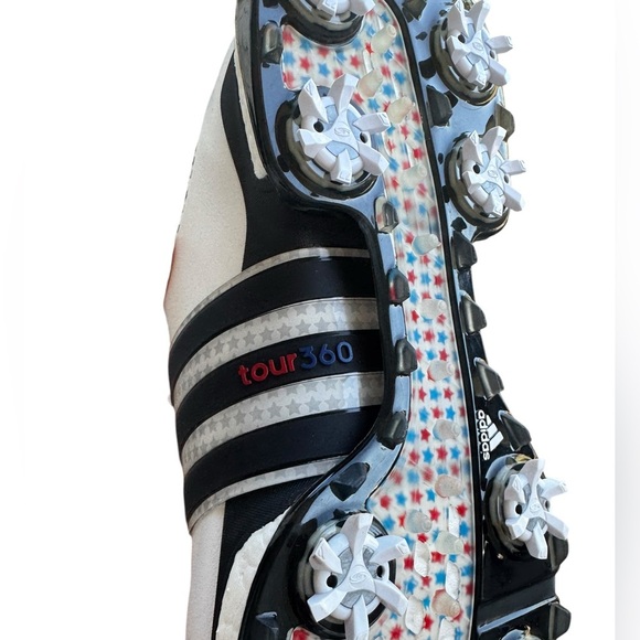 Rare2016 Adidas Tour 360 Boost Elite Golf Shoes Limited Edition Ryder Cup USA 11 - Picture 13 of 14